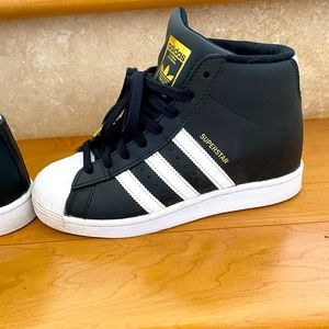 Adidas wedge classic sneakers.